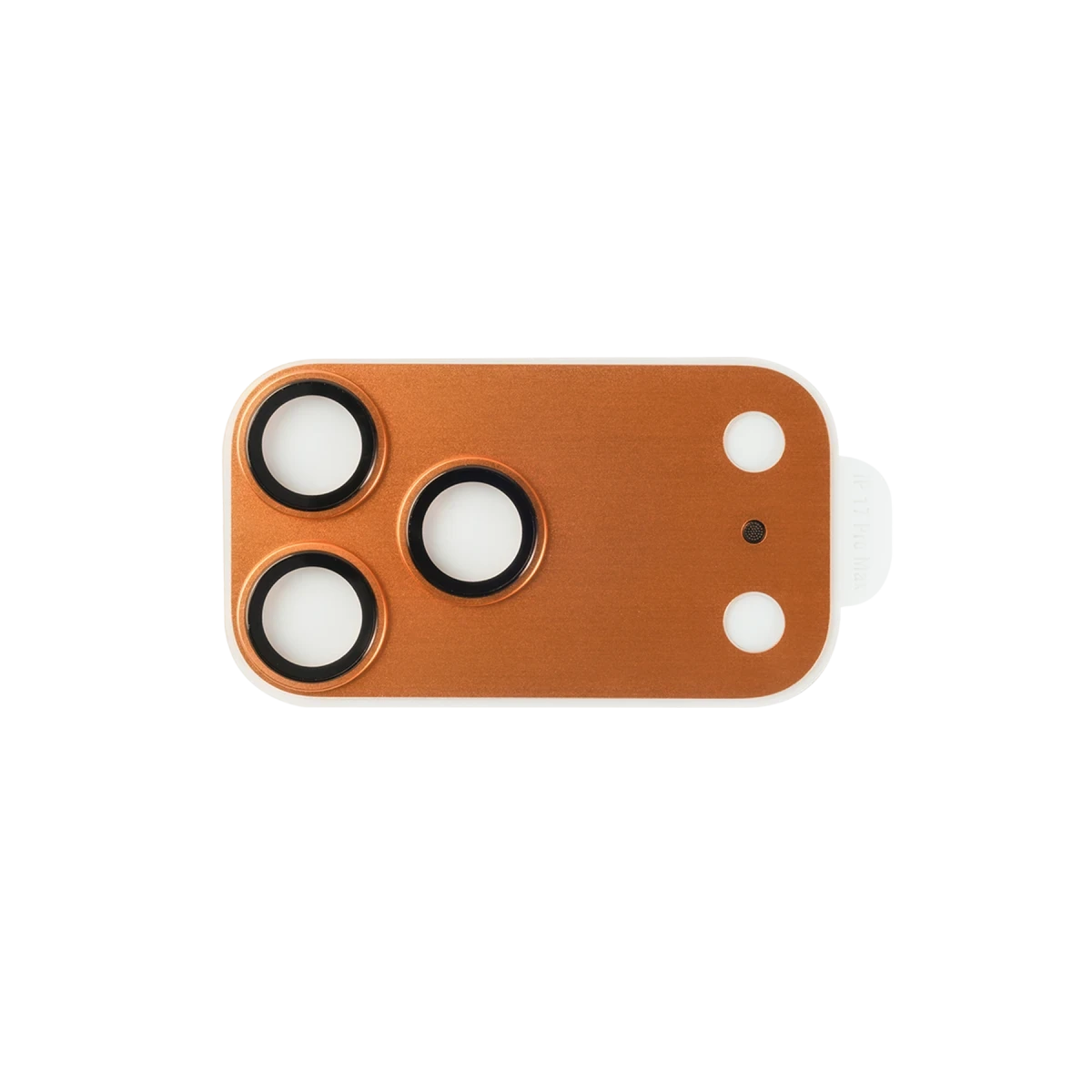 URR Apple iPhone 17 Pro Fans Series Full Alloy Kamera Lens Koruyucu - Turuncu
