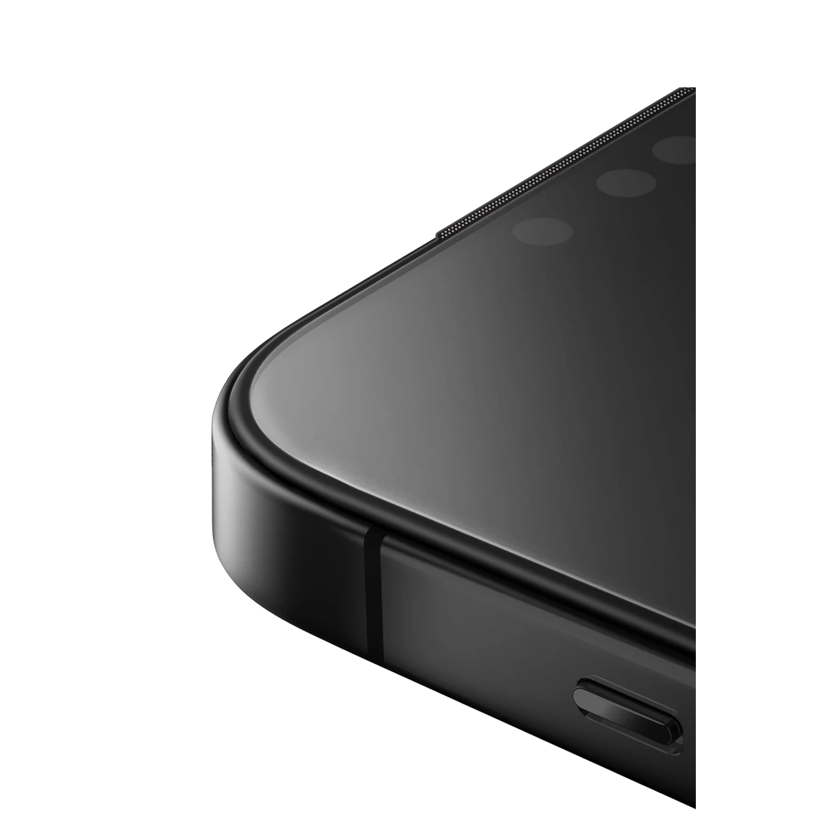 Uniq Apple iPhone 17 Air Optix Covex Vivid Cam Ekran Koruyucu - Siyah