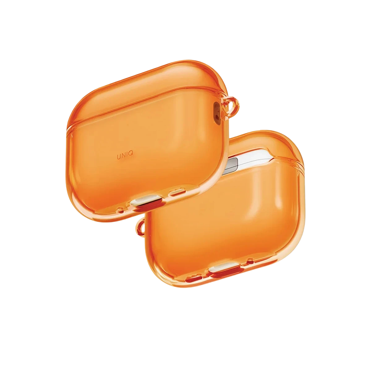 Uniq Apple Airpods Pro 3 (3.nesil) Glase Silikon Kılıf - Turuncu