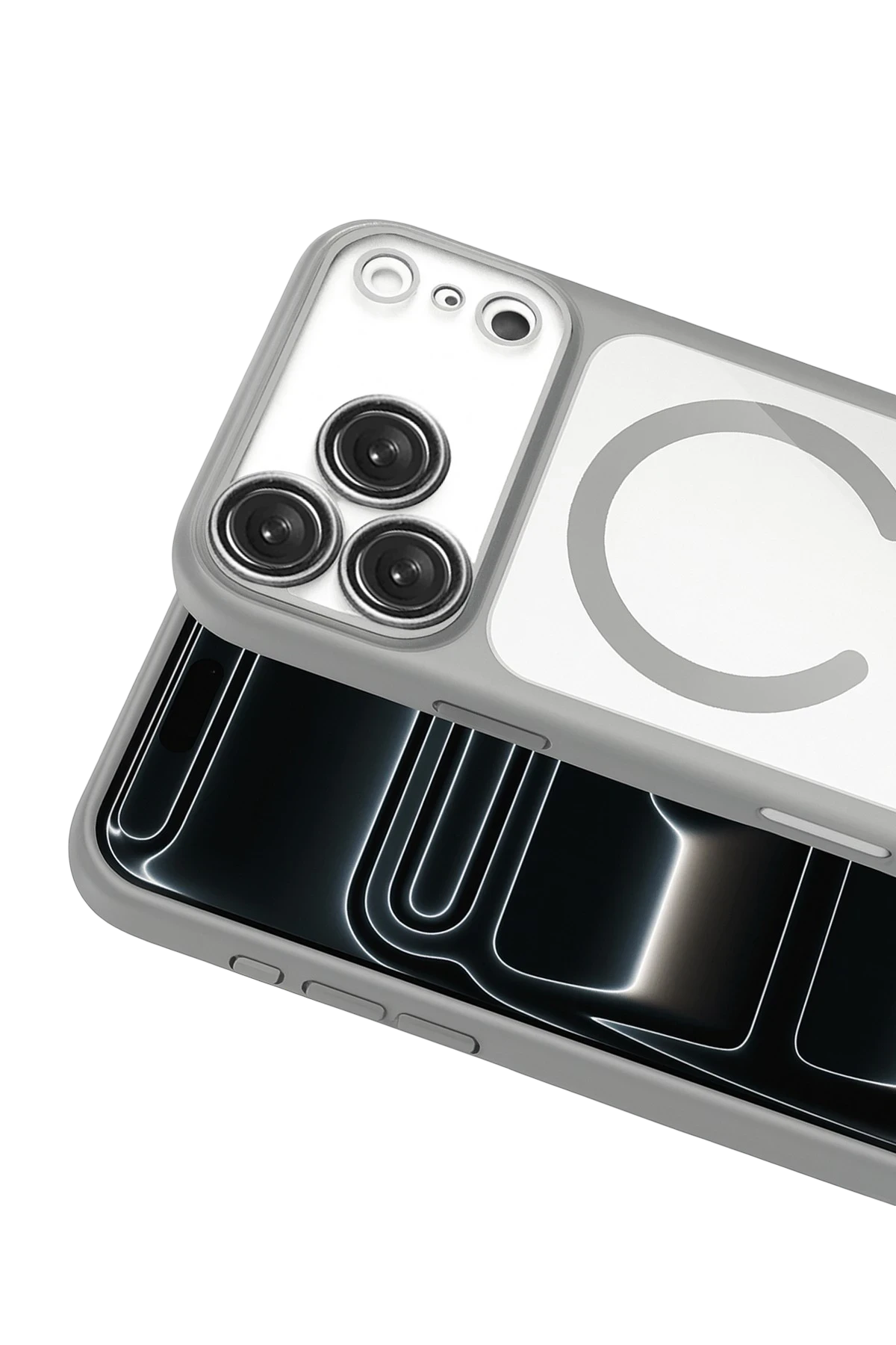 Joko Apple iPhone 17 Pro Max Chrome Magsafe Kapak - Gümüş — görsel 2