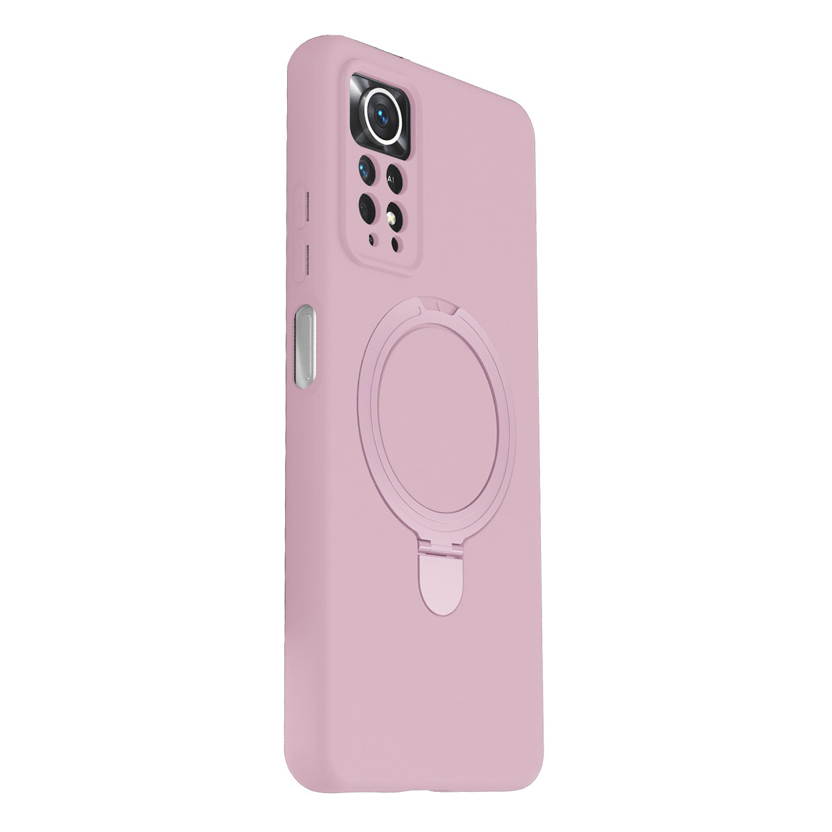 Newface Xiaomi Redmi Note 12 Pro 4G Regal Magsafe Standlı Kapak - Açık Pembe — görsel 9