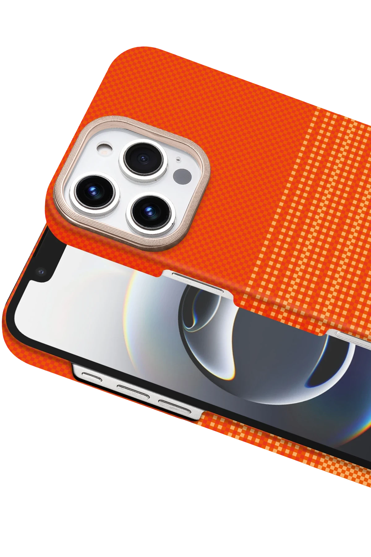 Newface Apple iPhone 16 Pro Max Vega Magsafe Kapak - Sarı