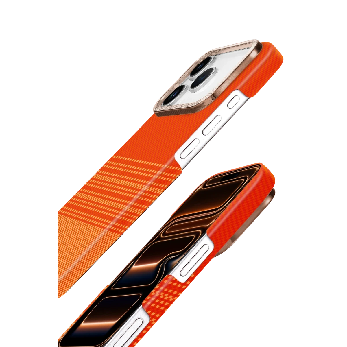 Newface Apple iPhone 17 Pro Max Vega Magsafe Kapak - Sarı
