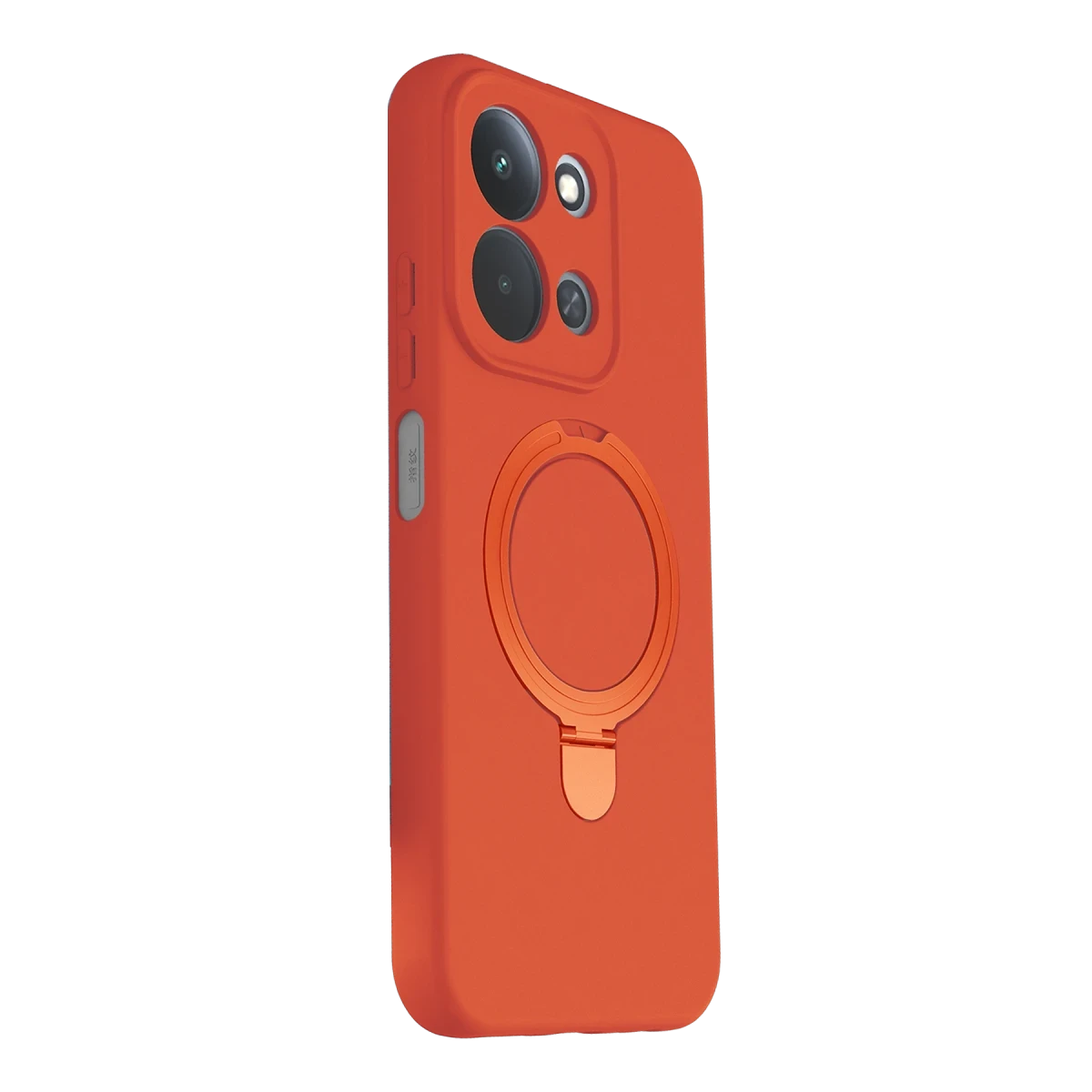 Xiaomi Redmi 15C 4G Regal Magsafe Standlı Kapak - Turuncu