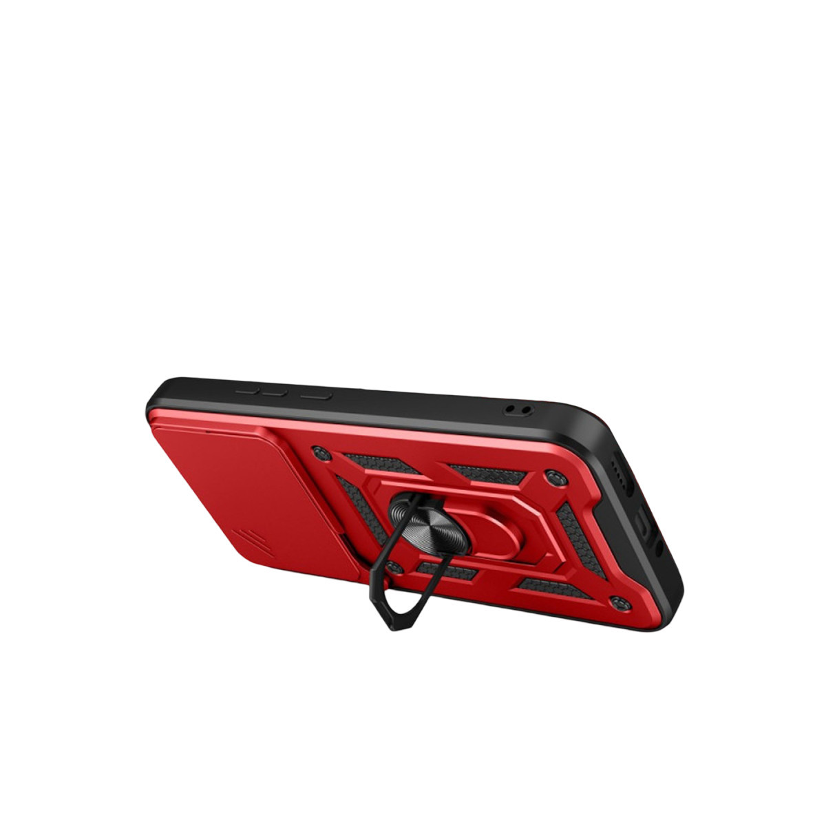 Newface Xiaomi Mi 15T Pro Pars Lens Yüzüklü Silikon - Kırmızı — görsel 8