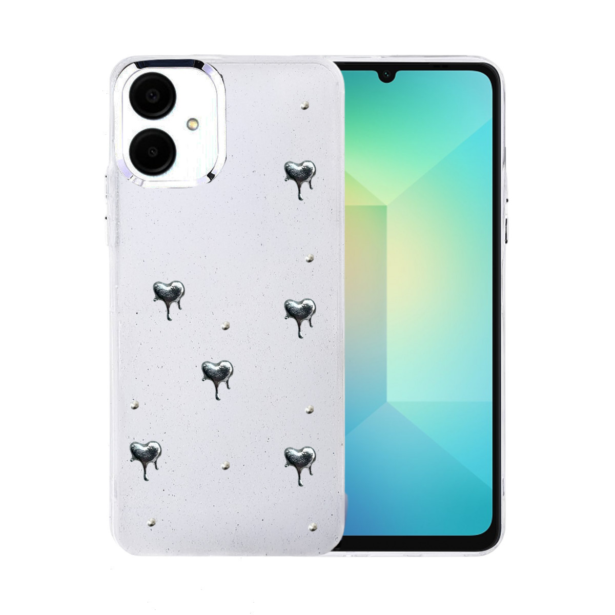 Newface Samsung Galaxy A07 4G Fiyonk Desenli Kapak - Desen 1 — görsel 7