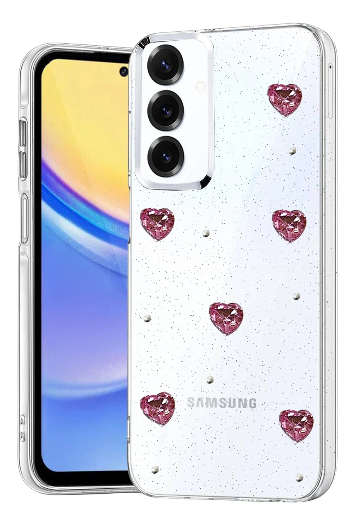 Newface Samsung Galaxy S25 FE Fiyonk Desenli Kapak - Desen 3