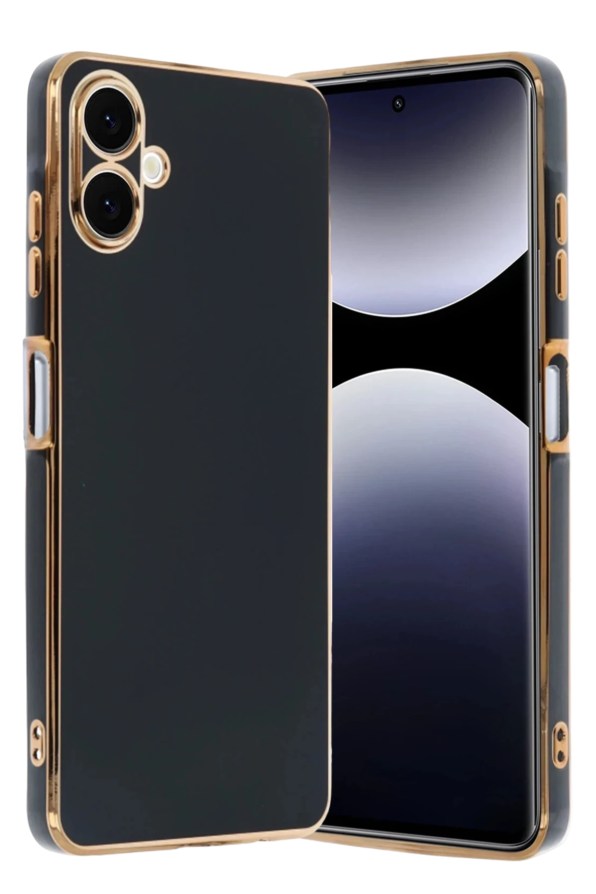 Newface Samsung Galaxy A07 4G Volet Silikon - Siyah