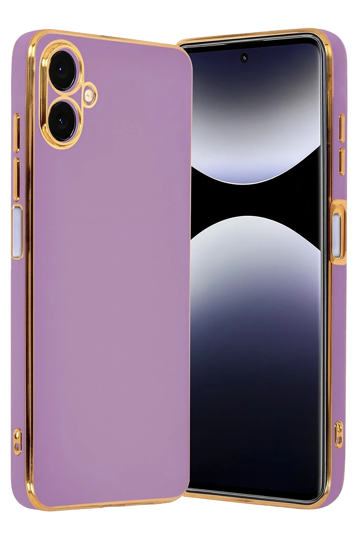 Newface Samsung Galaxy A07 4G Volet Silikon - Mor
