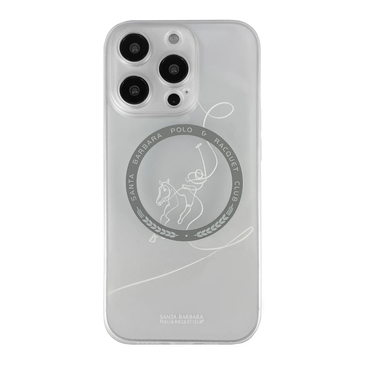 Santa Barbara Polo Racquet Club Apple iPhone 14 Pro Albert Magsafe Kapak - Şeffaf