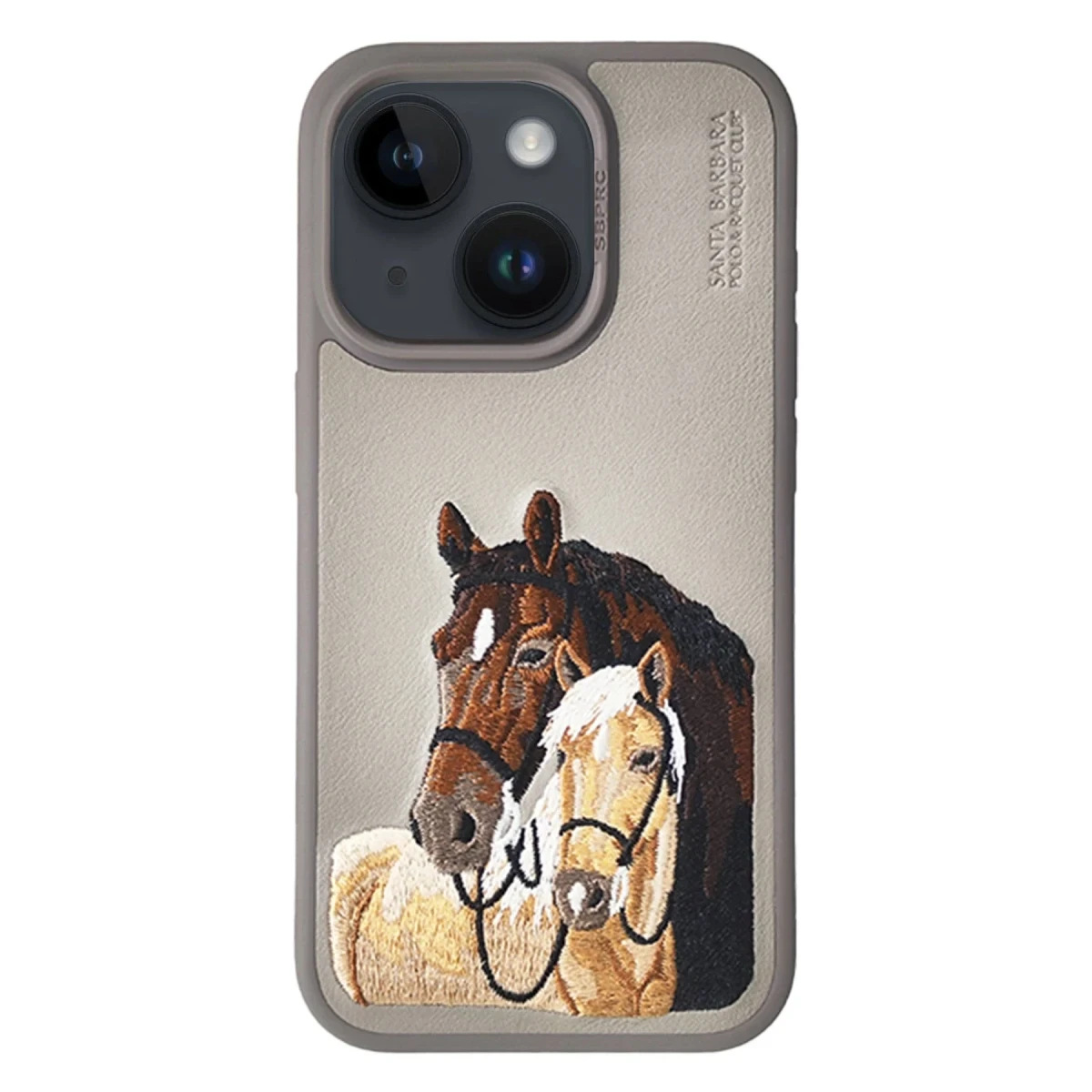 Santa Barbara Polo Racquet Club Apple iPhone 14 Isidore Kapak - Titan Gri
