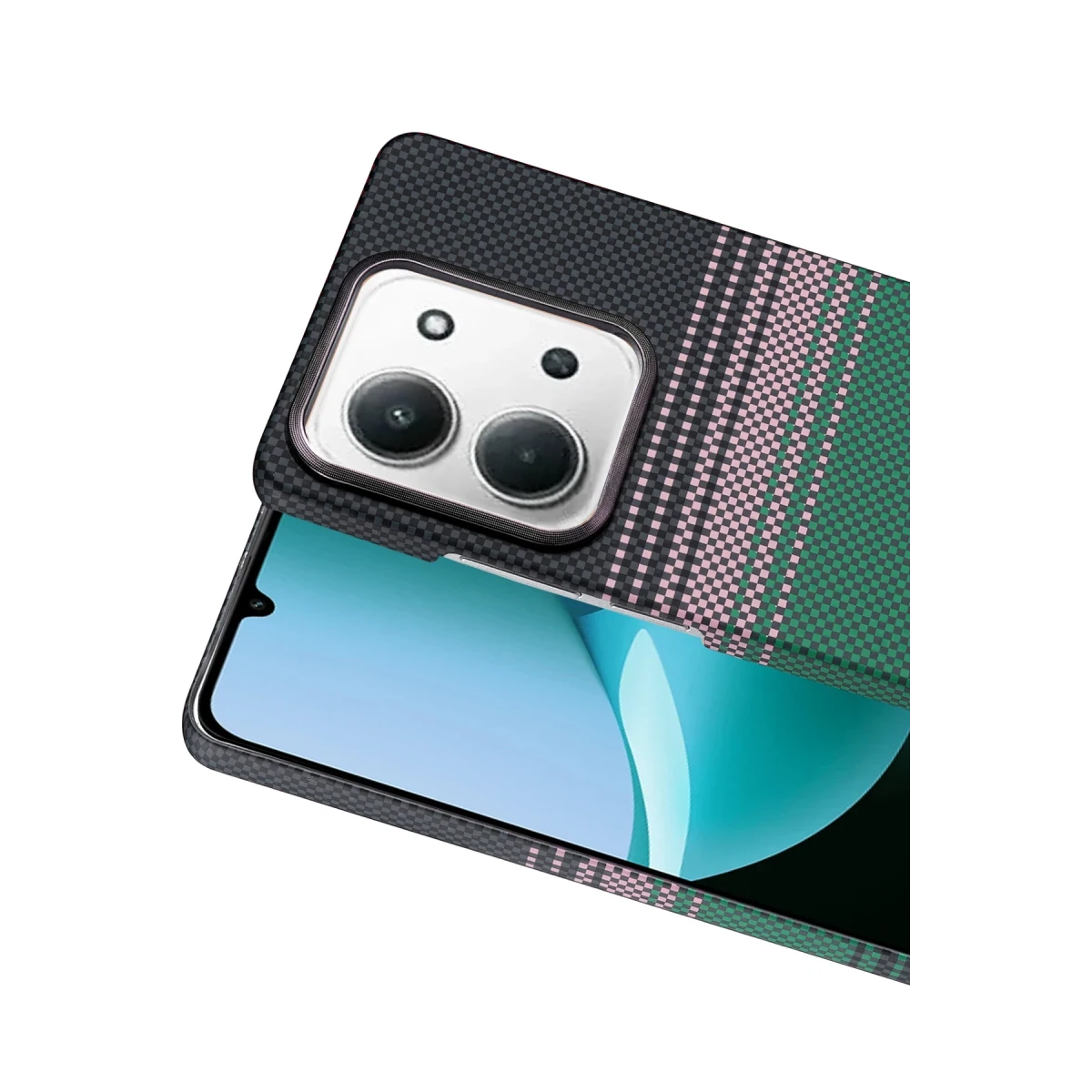 Xiaomi Redmi 15C 4G Vega Magsafe Kapak - Yeşil