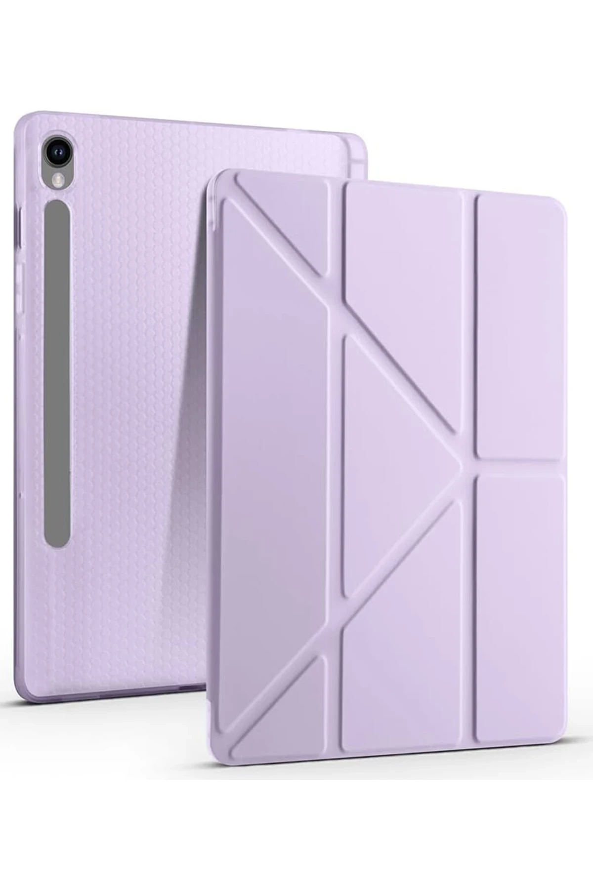 Newface Samsung Galaxy Tab S10 FE Plus 13.1 Kalemlikli Mars Tablet Kılıfı - Lila