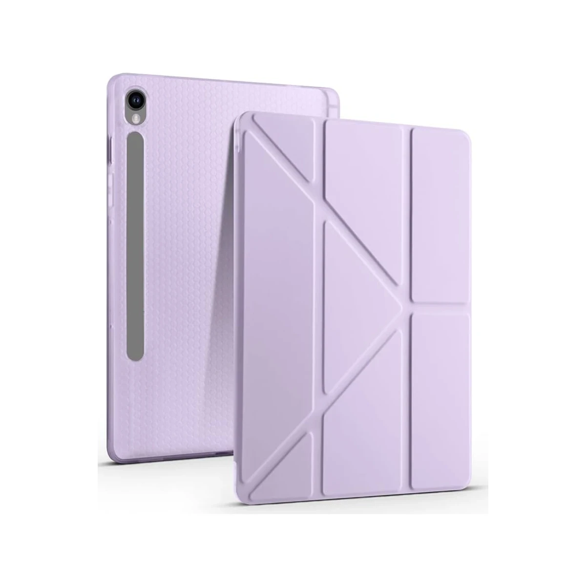 Newface Samsung Galaxy Tab S10 FE Plus 13.1 Kalemlikli Mars Tablet Kılıfı - Lila — görsel 3