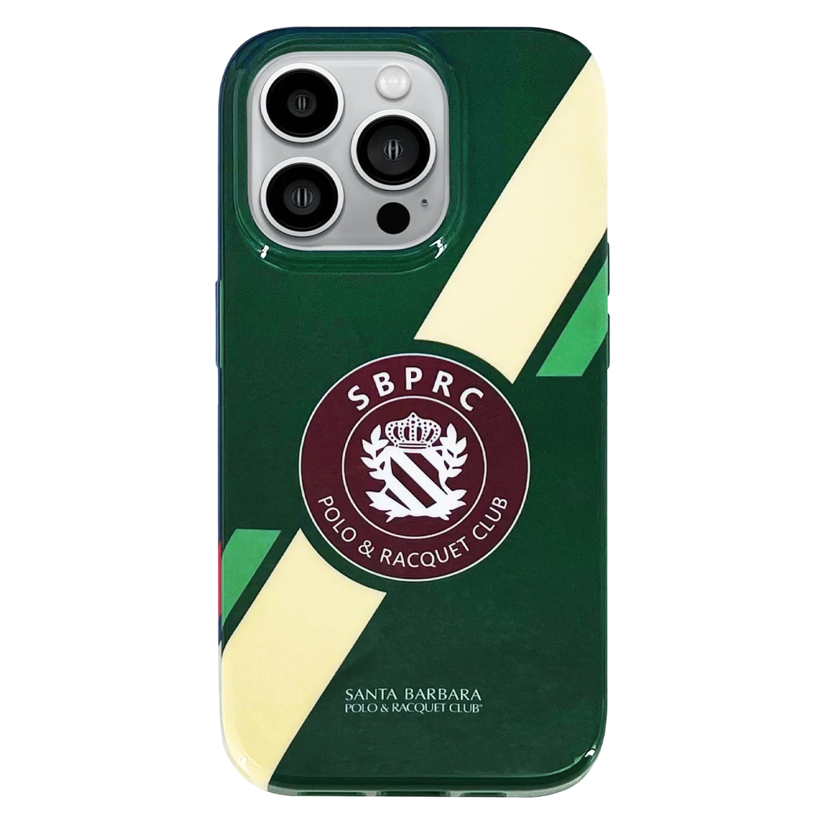 Santa Barbara Polo Racquet Club Apple iPhone 14 Pro Alden Kapak - Yeşil