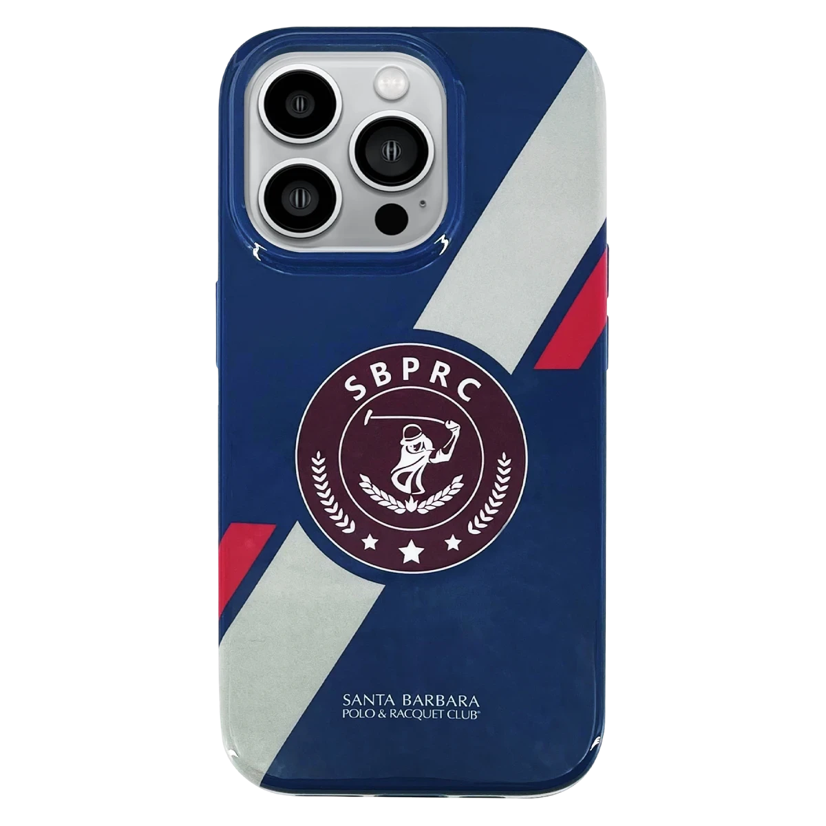 Santa Barbara Polo Racquet Club Apple iPhone 14 Pro Alden Kapak - Lacivert