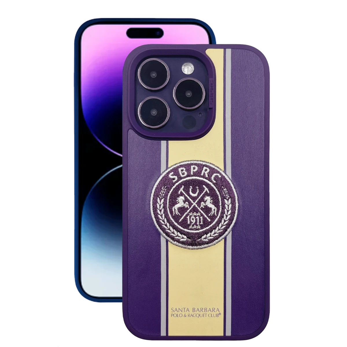 Santa Barbara Polo Racquet Club Apple iPhone 14 Pro Max Gareth Kapak - Mor