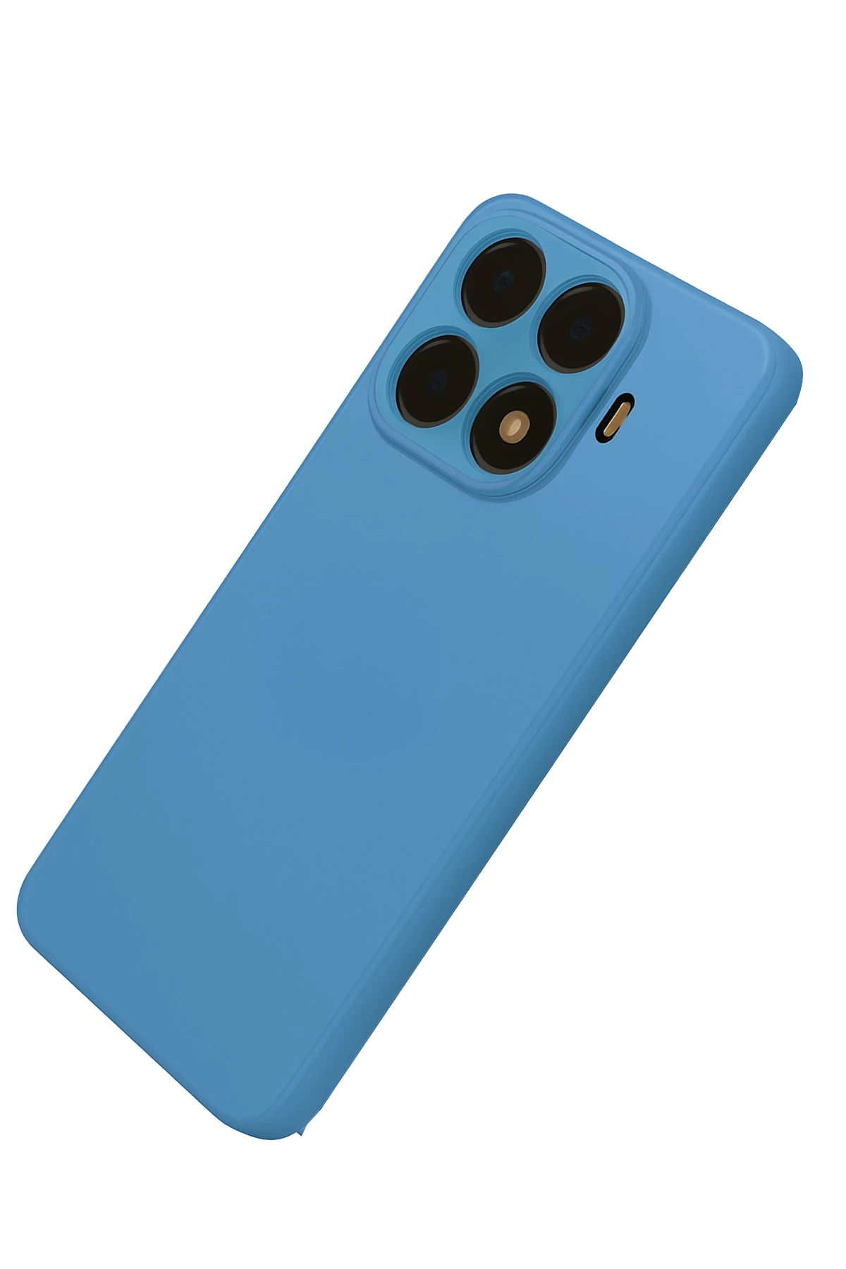Newface Xiaomi Mi 15T Pro Nano içi Kadife Silikon - Mavi
