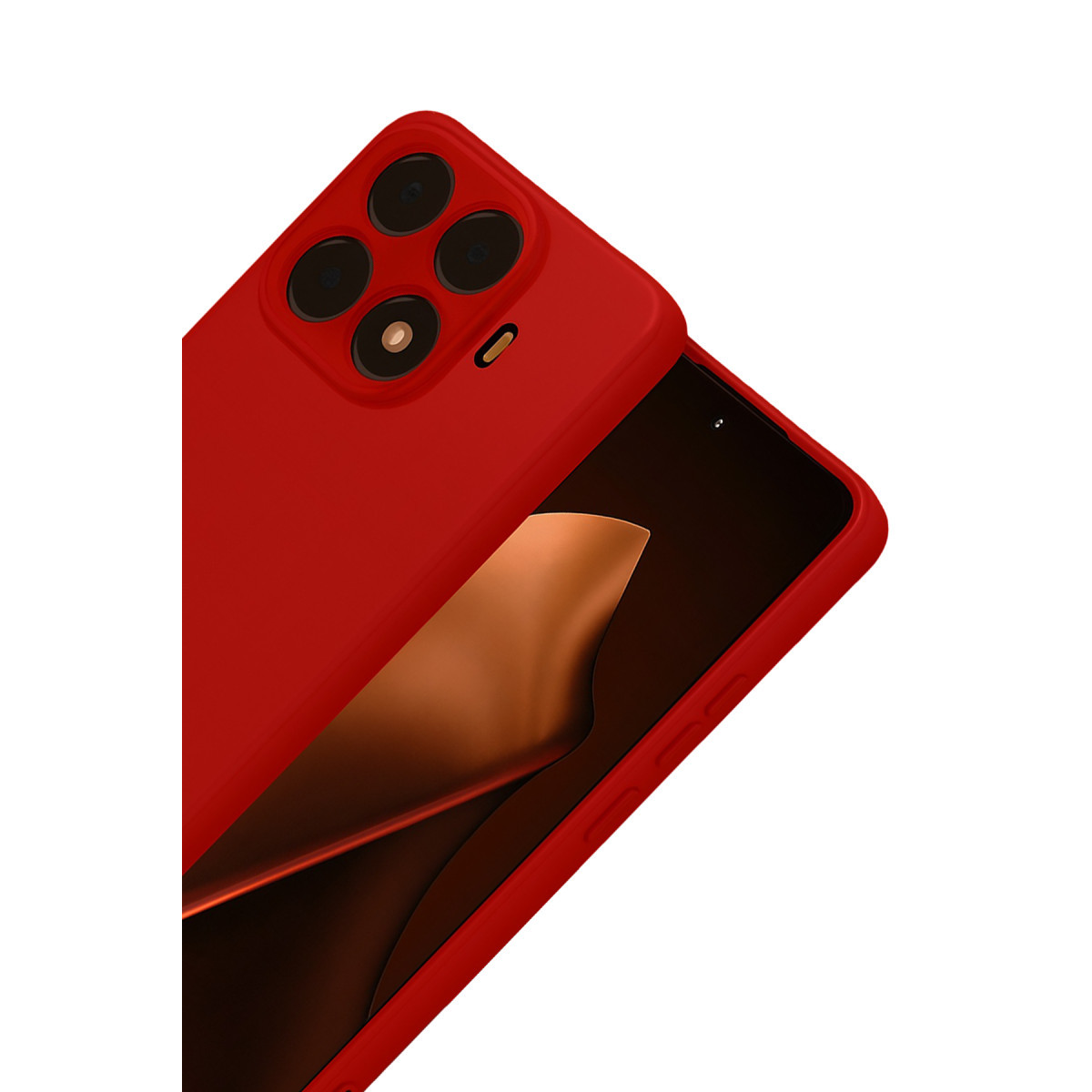 Newface Xiaomi Mi 15T Pro Nano içi Kadife Silikon - Kırmızı — görsel 10