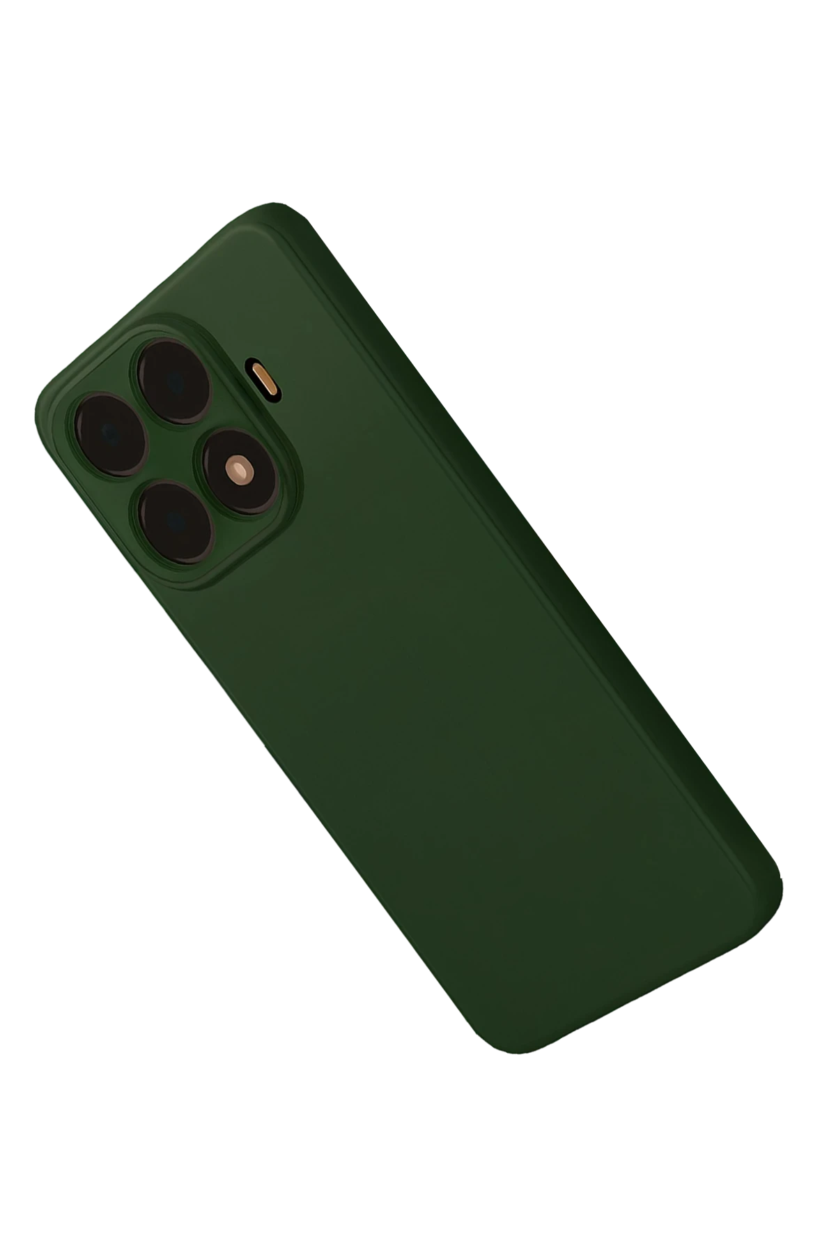 Newface Xiaomi Mi 15T Pro Nano içi Kadife Silikon - Koyu Yeşil