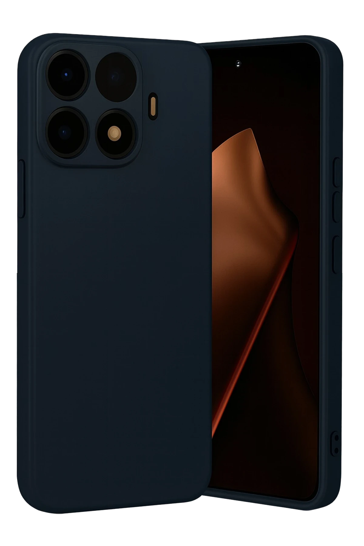 Newface Xiaomi Mi 15T Pro Nano içi Kadife Silikon - Siyah