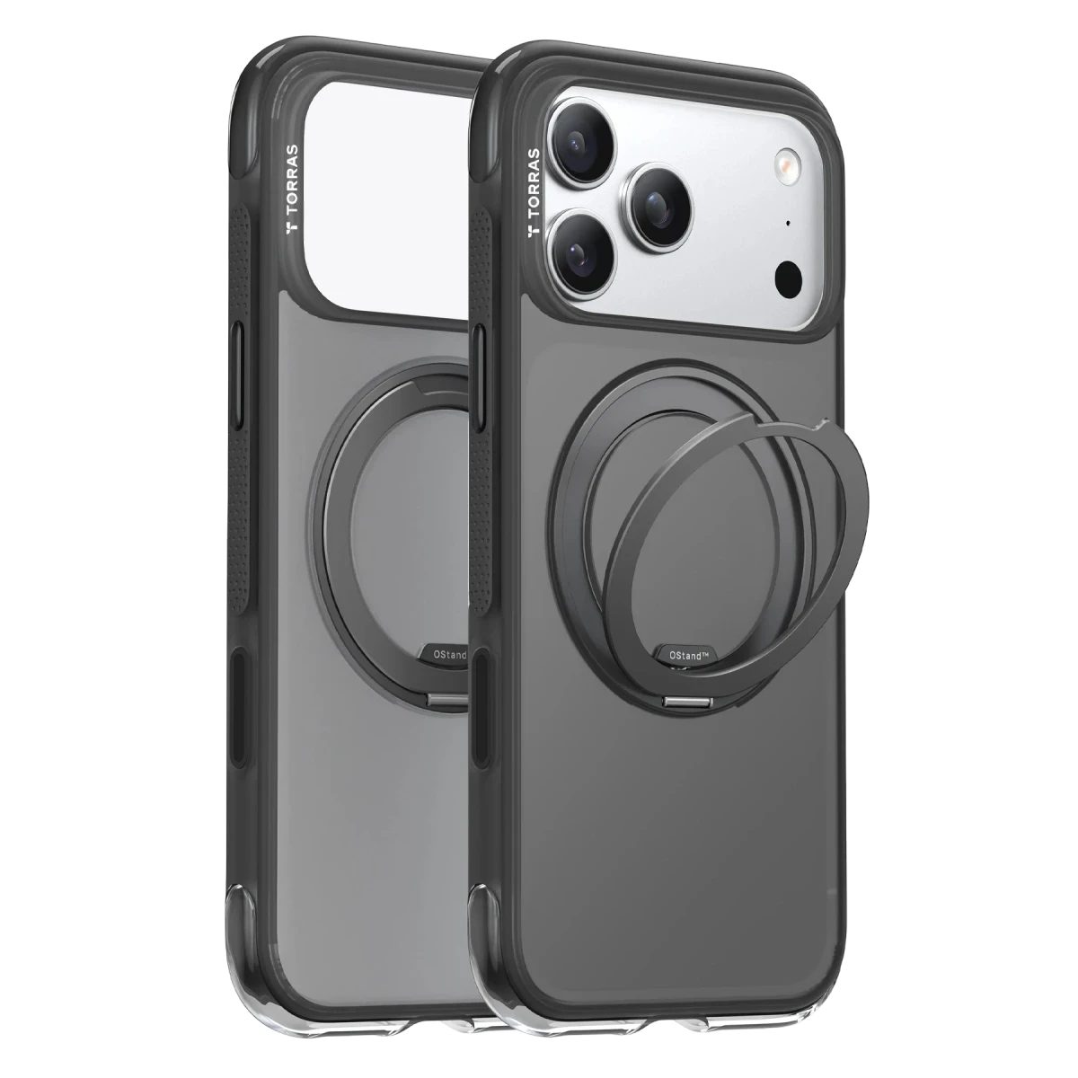 Torras Apple iPhone 17 Pro Ostand R Air Magsafe Kapak - Siyah