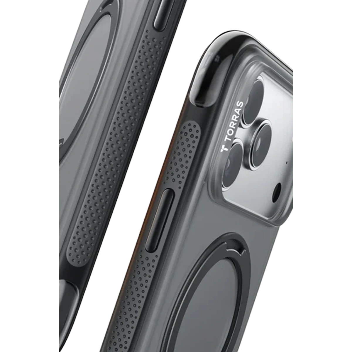 Torras Apple iPhone 17 Pro Ostand R Air Magsafe Kapak - Siyah