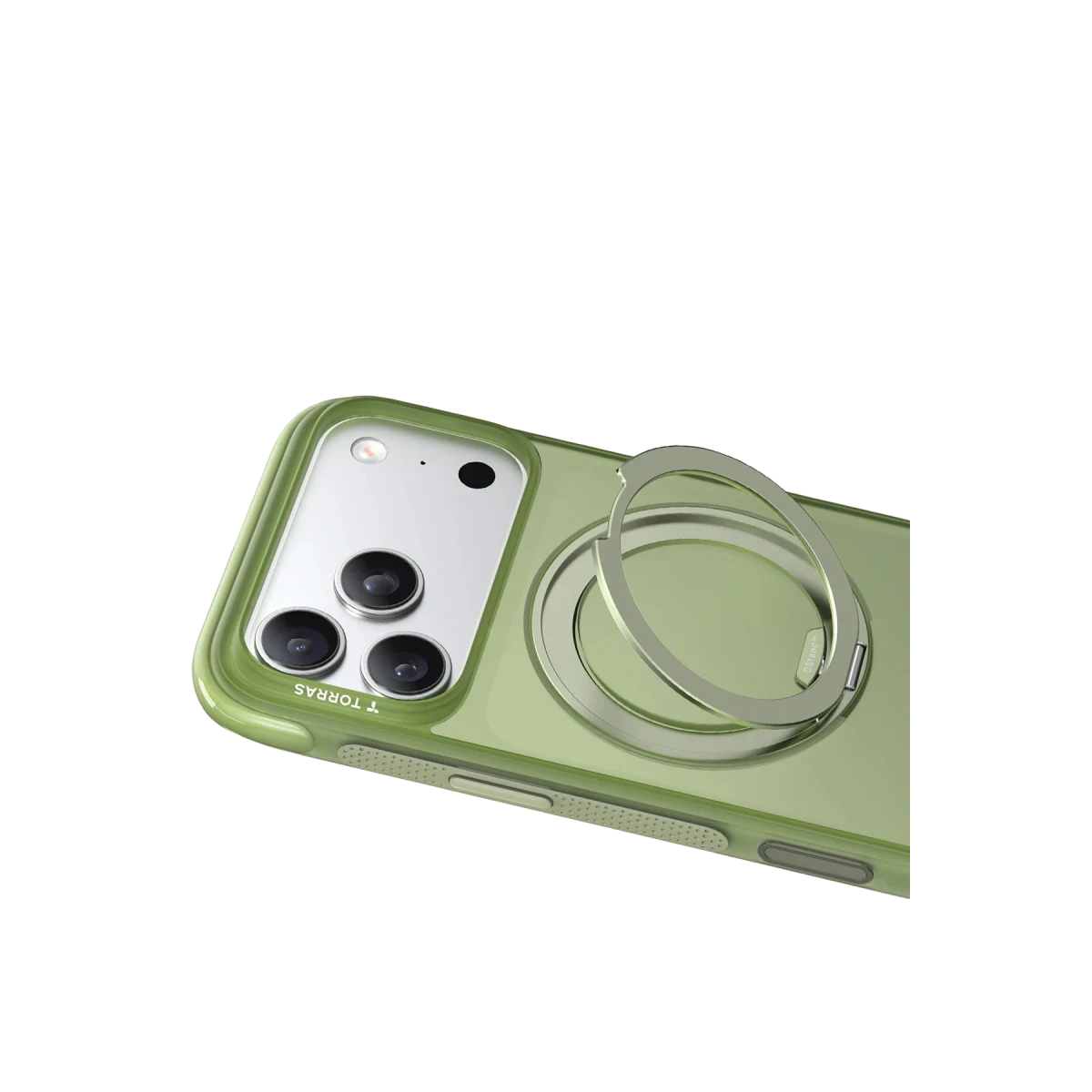 Torras Apple iPhone 17 Pro Ostand R Air Magsafe Kapak - Yeşil