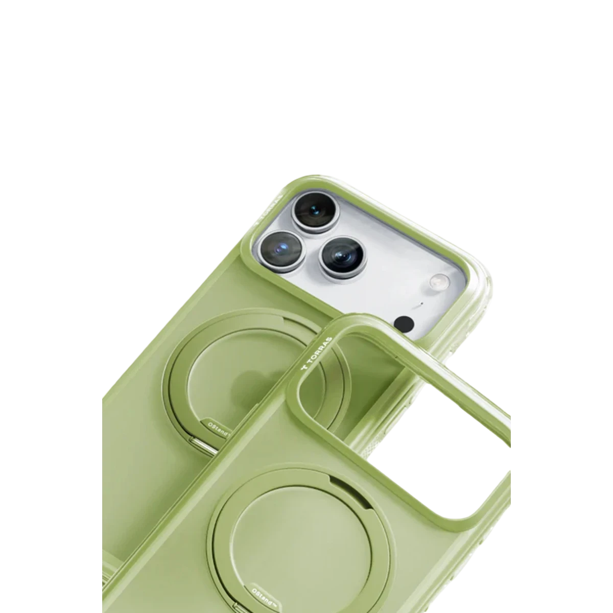Torras Apple iPhone 17 Pro Ostand R Air Magsafe Kapak - Yeşil