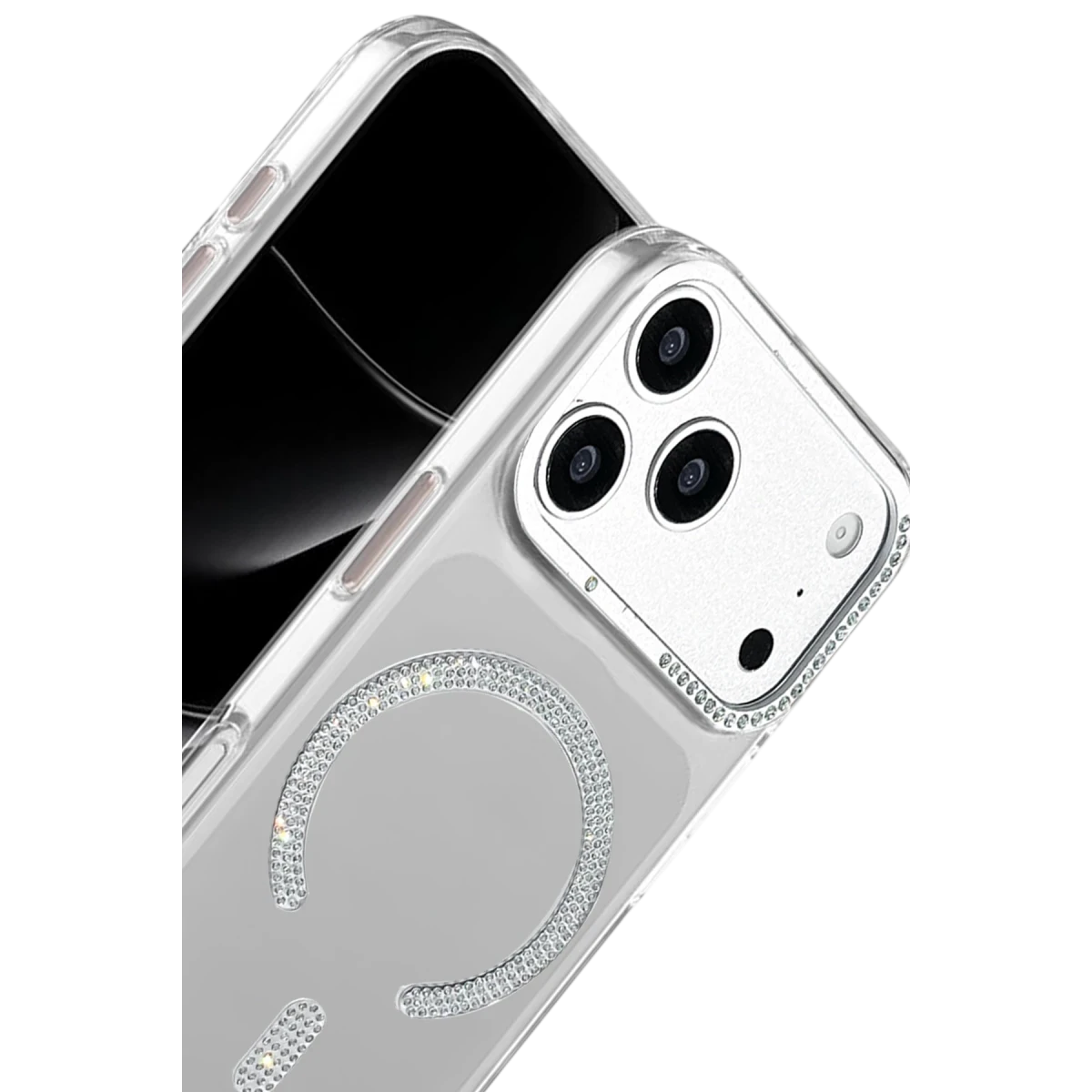 Joko Apple iPhone 17 Pro Max Tash Diamond Magsafe Kapak - Beyaz — görsel 7