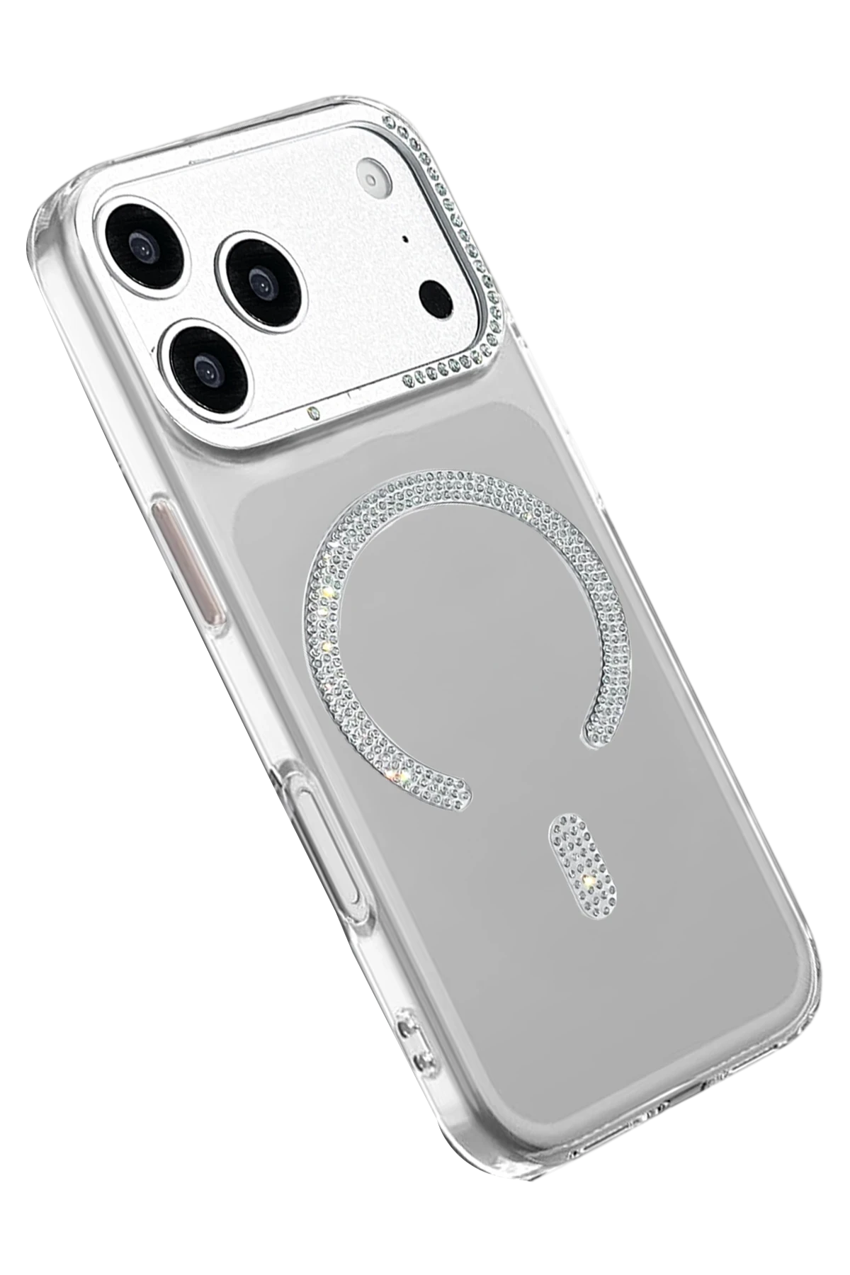 Joko Apple iPhone 17 Pro Max Tash Diamond Magsafe Kapak - Beyaz — görsel 4