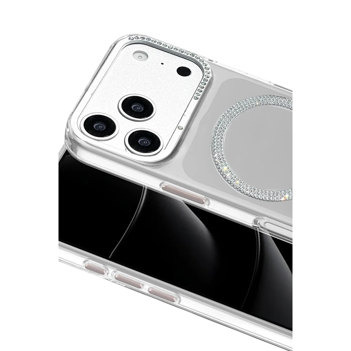 Joko Apple iPhone 17 Pro Tash Diamond Magsafe Kapak - Beyaz — görsel 6