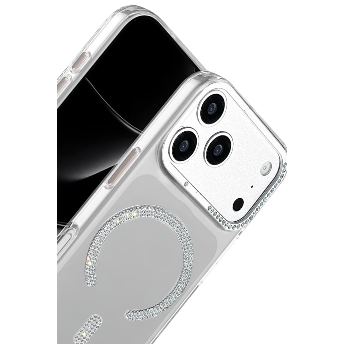 Joko Apple iPhone 17 Pro Tash Diamond Magsafe Kapak - Beyaz — görsel 11