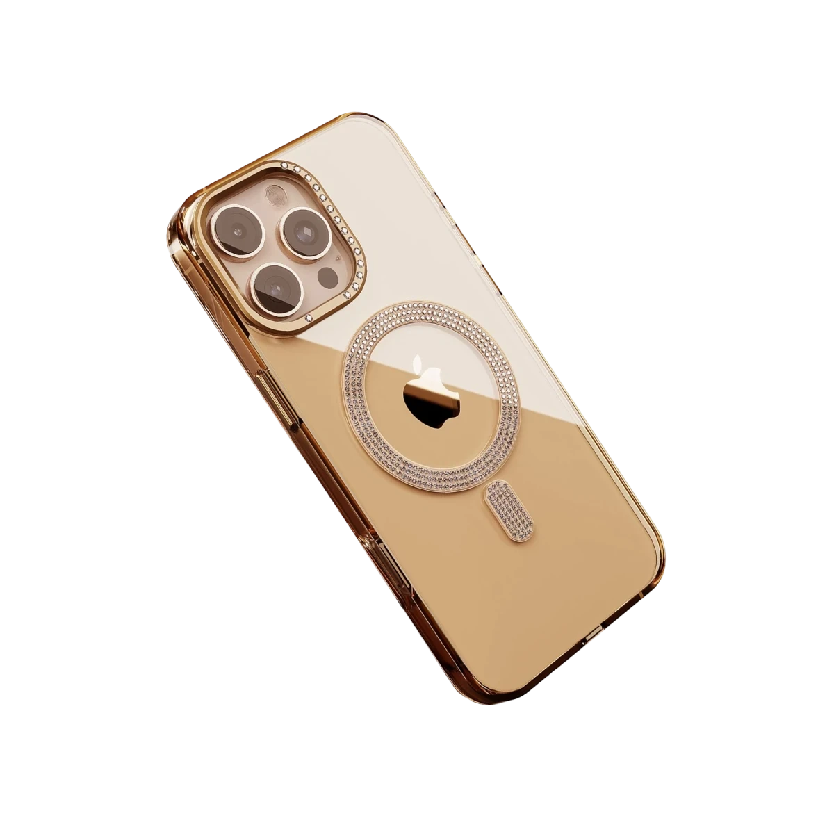 Joko Apple iPhone 16 Pro Max Tash Diamond Magsafe Kapak - Gold