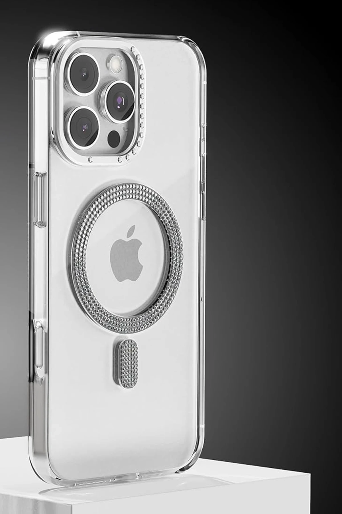 Joko Apple iPhone 16 Pro Max Tash Diamond Magsafe Kapak - Beyaz — görsel 3