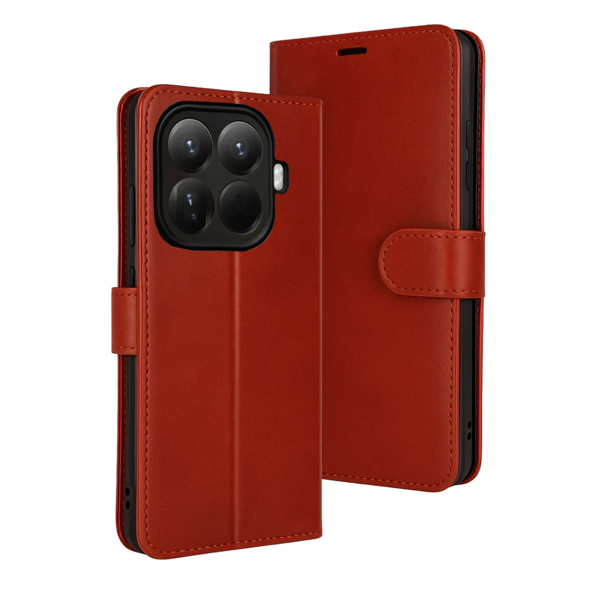 Newface Xiaomi Mi 15T Pro Trend S Plus Kapaklı Kılıf - Kırmızı — görsel 7