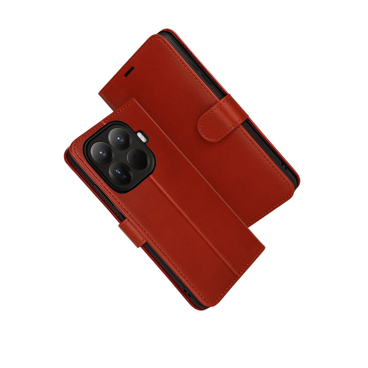 Newface Xiaomi Mi 15T Pro Trend S Plus Kapaklı Kılıf - Kırmızı — görsel 8