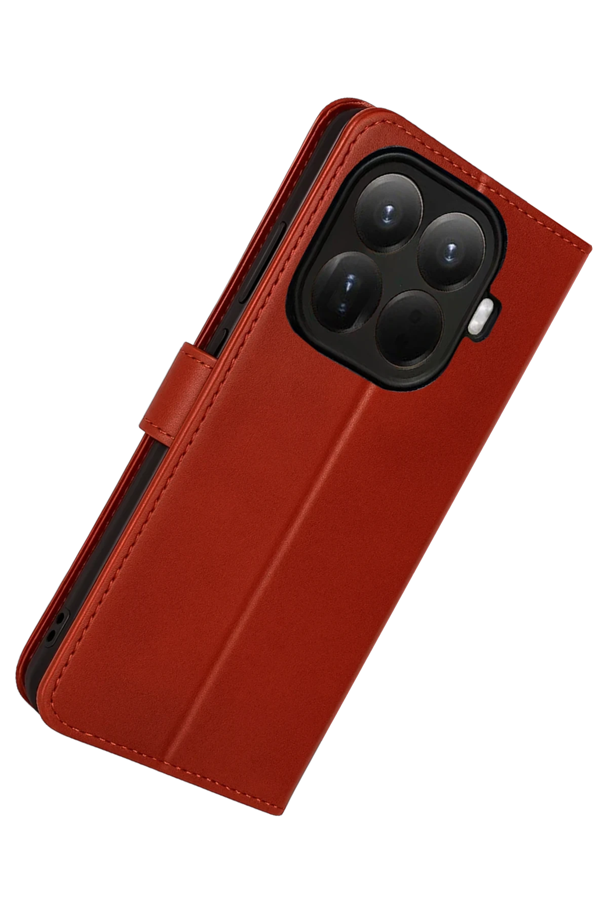 Newface Xiaomi Mi 15T Pro Trend S Plus Kapaklı Kılıf - Kırmızı