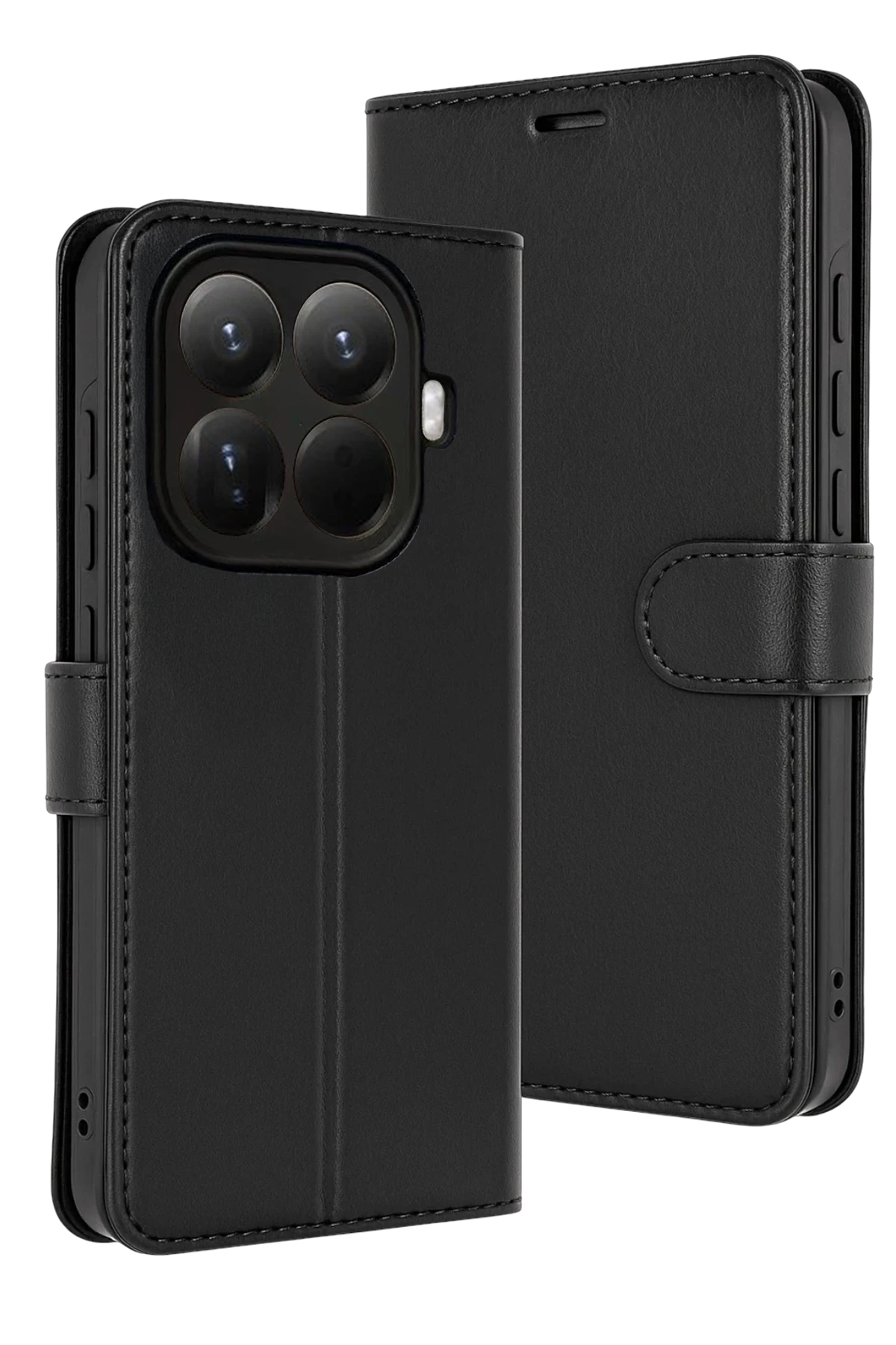 Newface Xiaomi Mi 15T Pro Trend S Plus Kapaklı Kılıf - Siyah