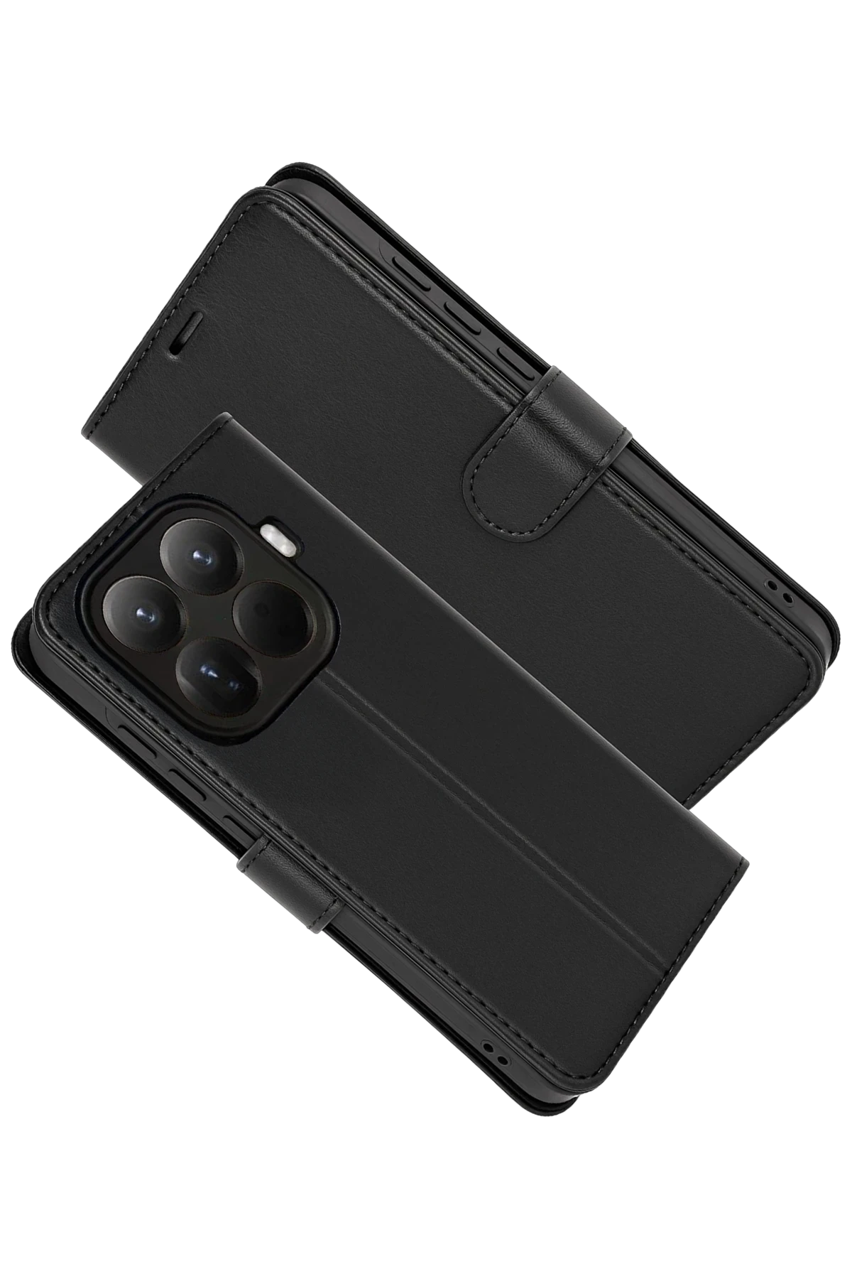 Newface Xiaomi Mi 15T Pro Trend S Plus Kapaklı Kılıf - Siyah