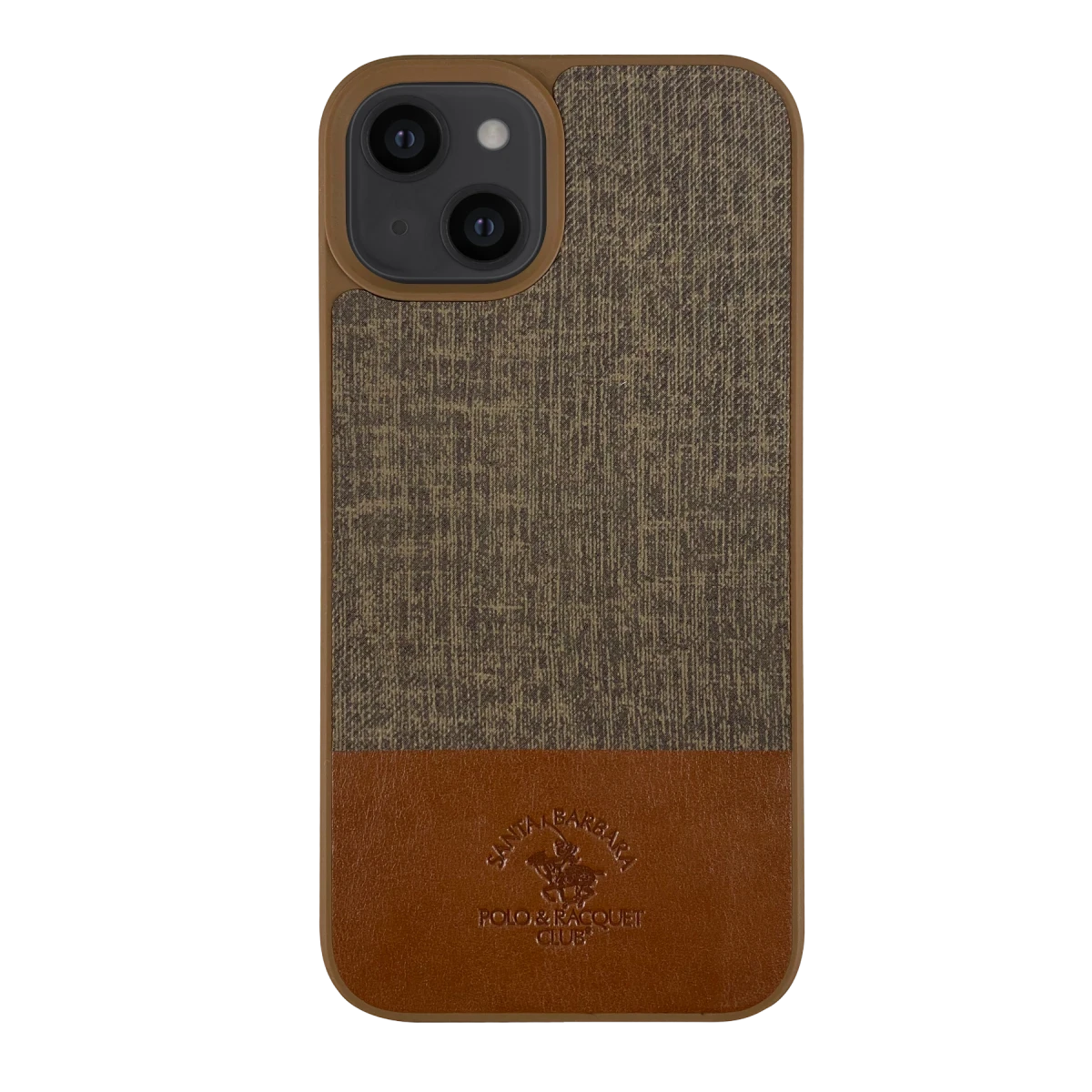 Santa Barbara Polo Racquet Club Apple iPhone 14 Virtuoso Kapak - Kahverengi