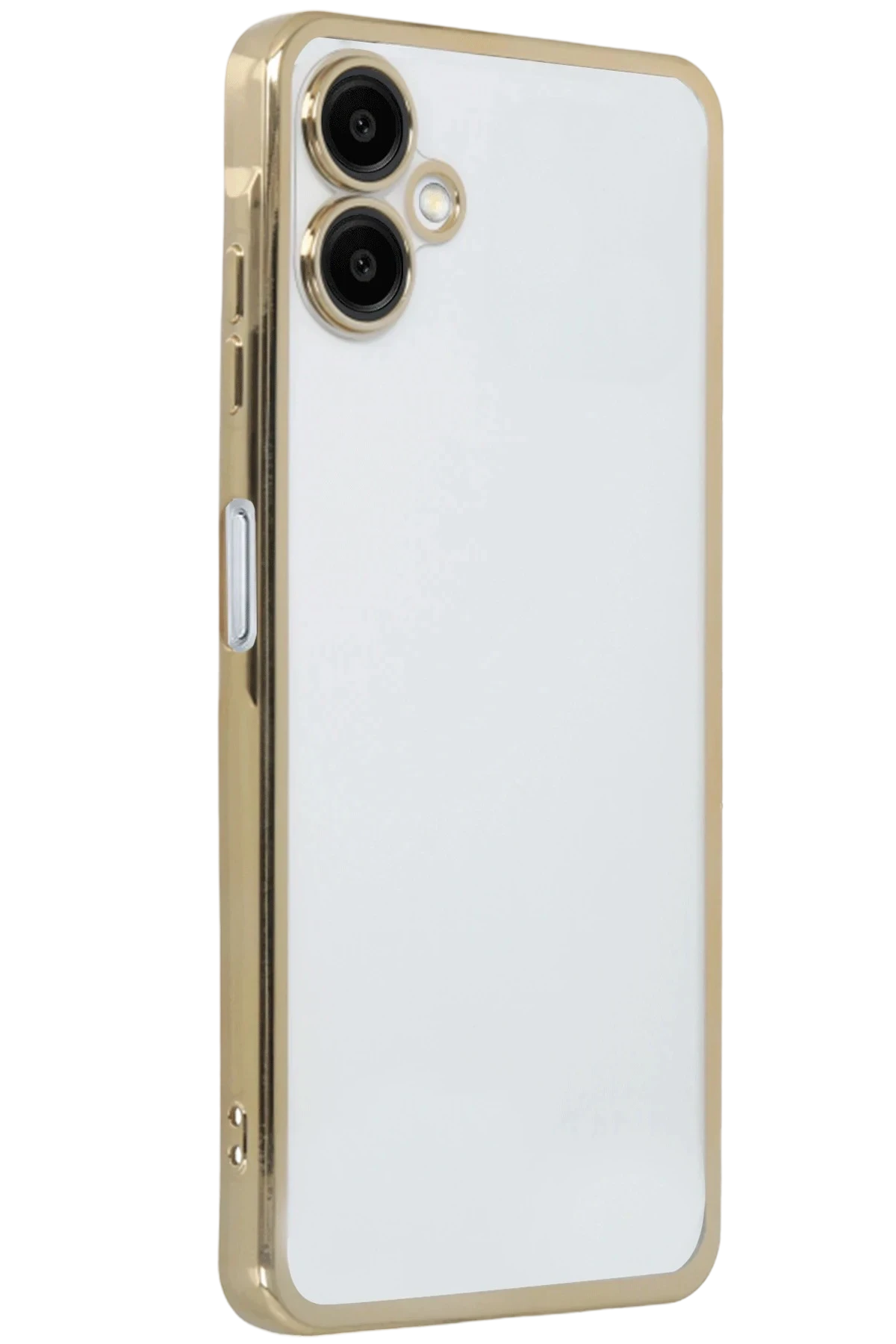 Newface Samsung Galaxy A07 4G Razer Lensli Silikon - Gold