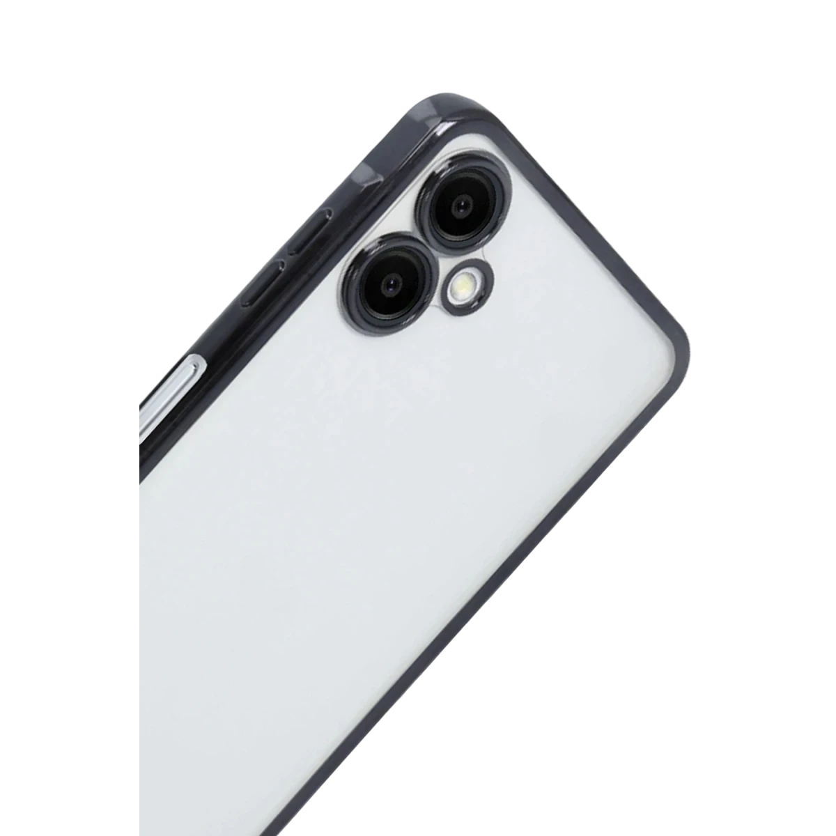 Newface Samsung Galaxy A07 4G Razer Lensli Silikon - Siyah