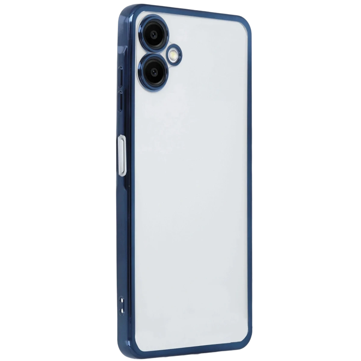 Newface Samsung Galaxy A07 4G Razer Lensli Silikon - Lacivert