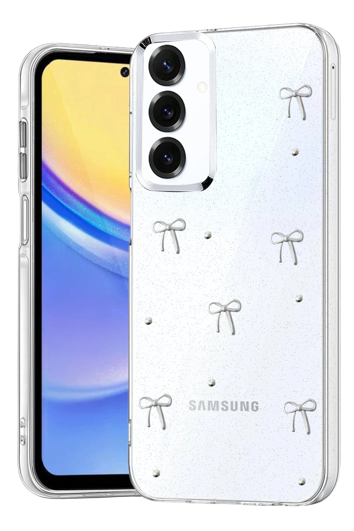 Newface Samsung Galaxy A34 5G Fiyonk Desenli Kapak - Desen 5