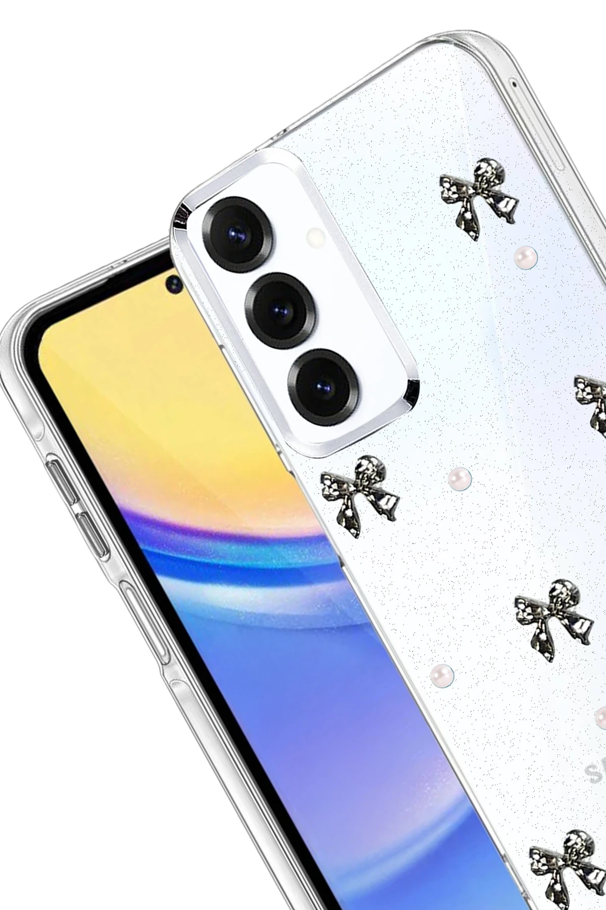 Newface Samsung Galaxy A34 5G Fiyonk Desenli Kapak - Desen 8