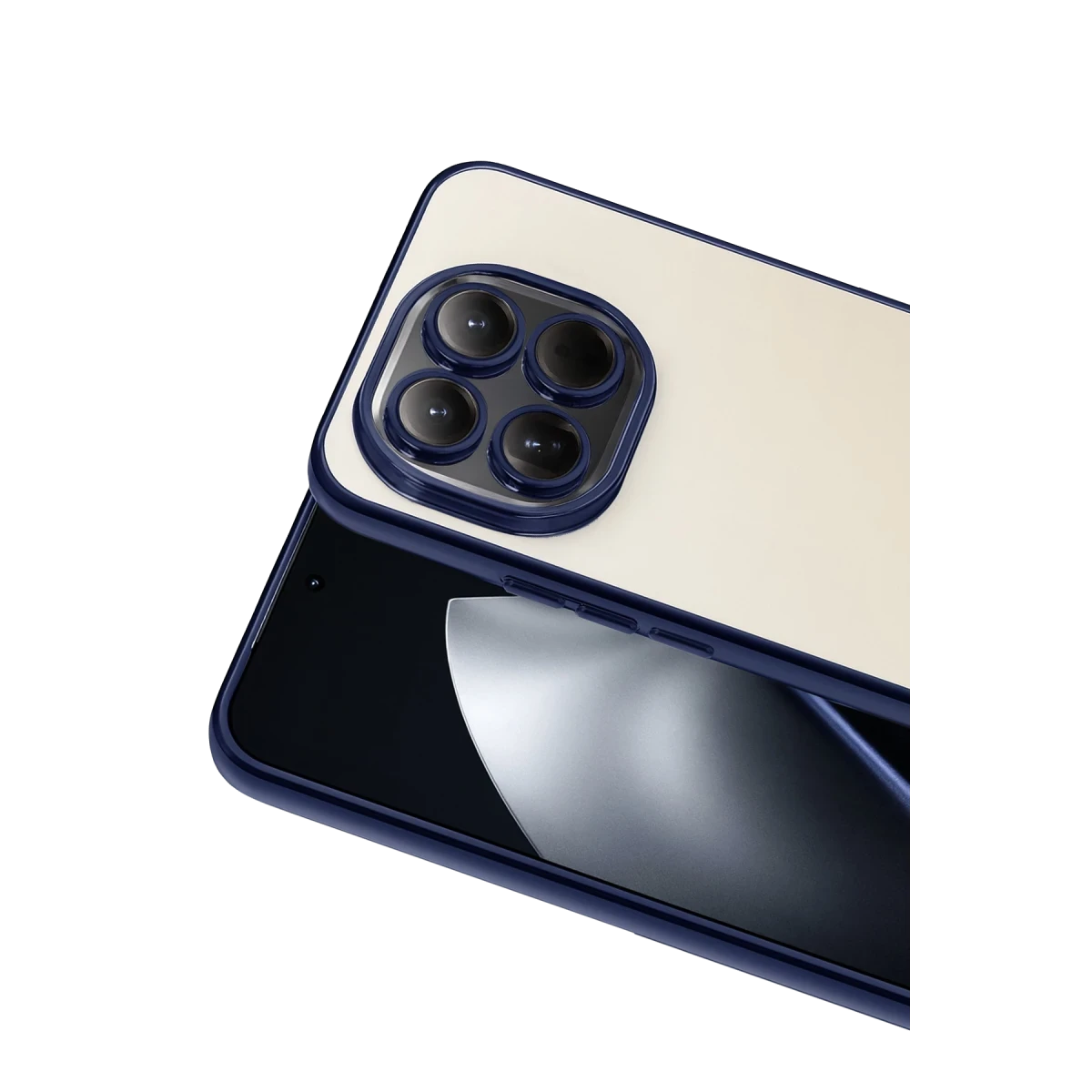 Newface Xiaomi Mi 15T Razer Lensli Silikon - Lacivert