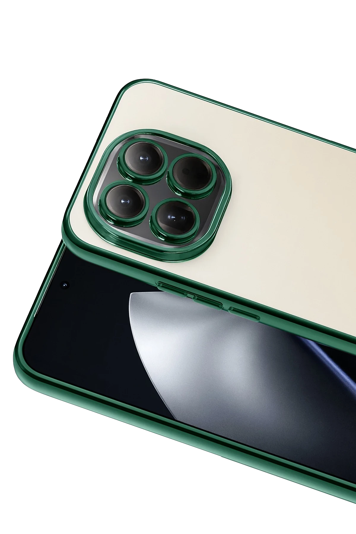 Newface Xiaomi Mi 15T Razer Lensli Silikon - Yeşil