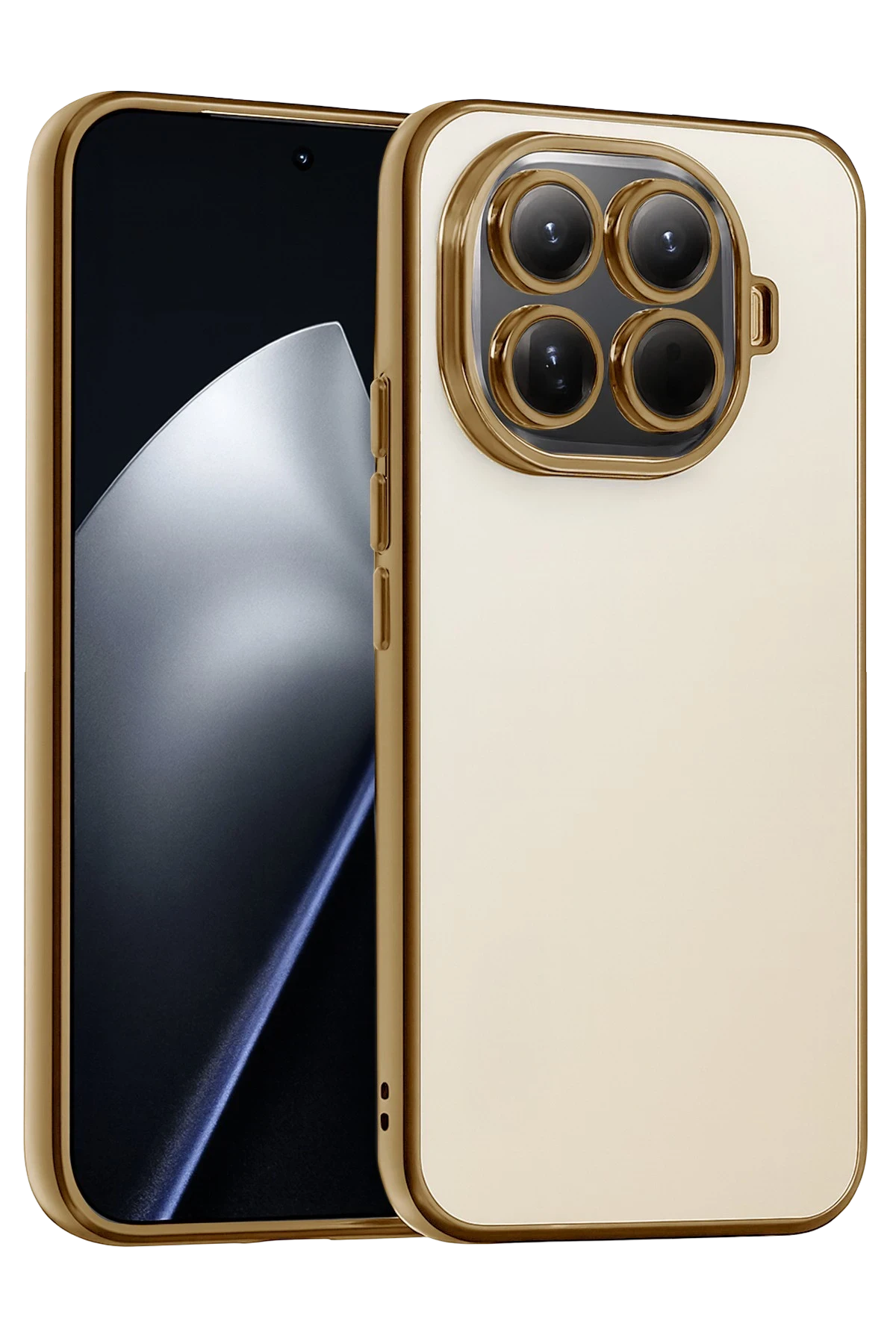 Newface Xiaomi Mi 15T Pro Razer Lensli Silikon - Gold
