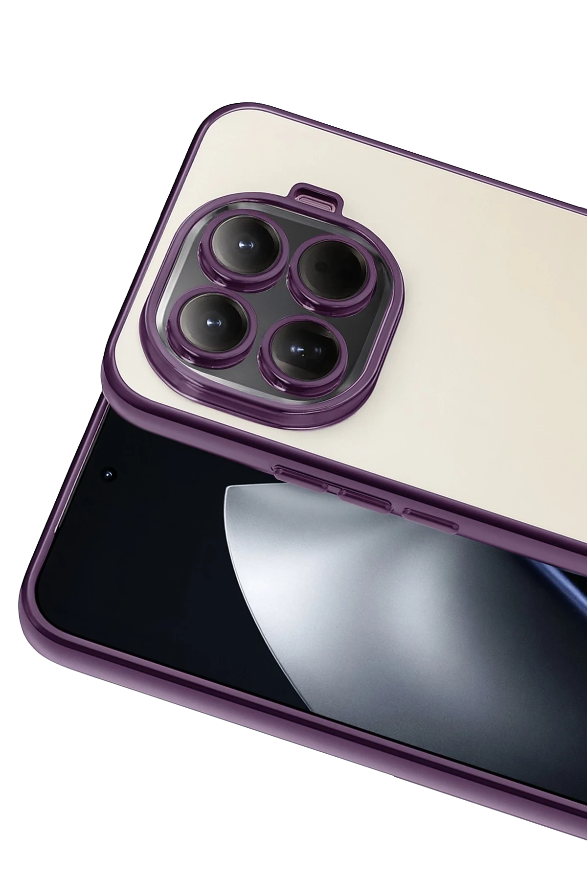 Newface Xiaomi Mi 15T Pro Razer Lensli Silikon - Mor